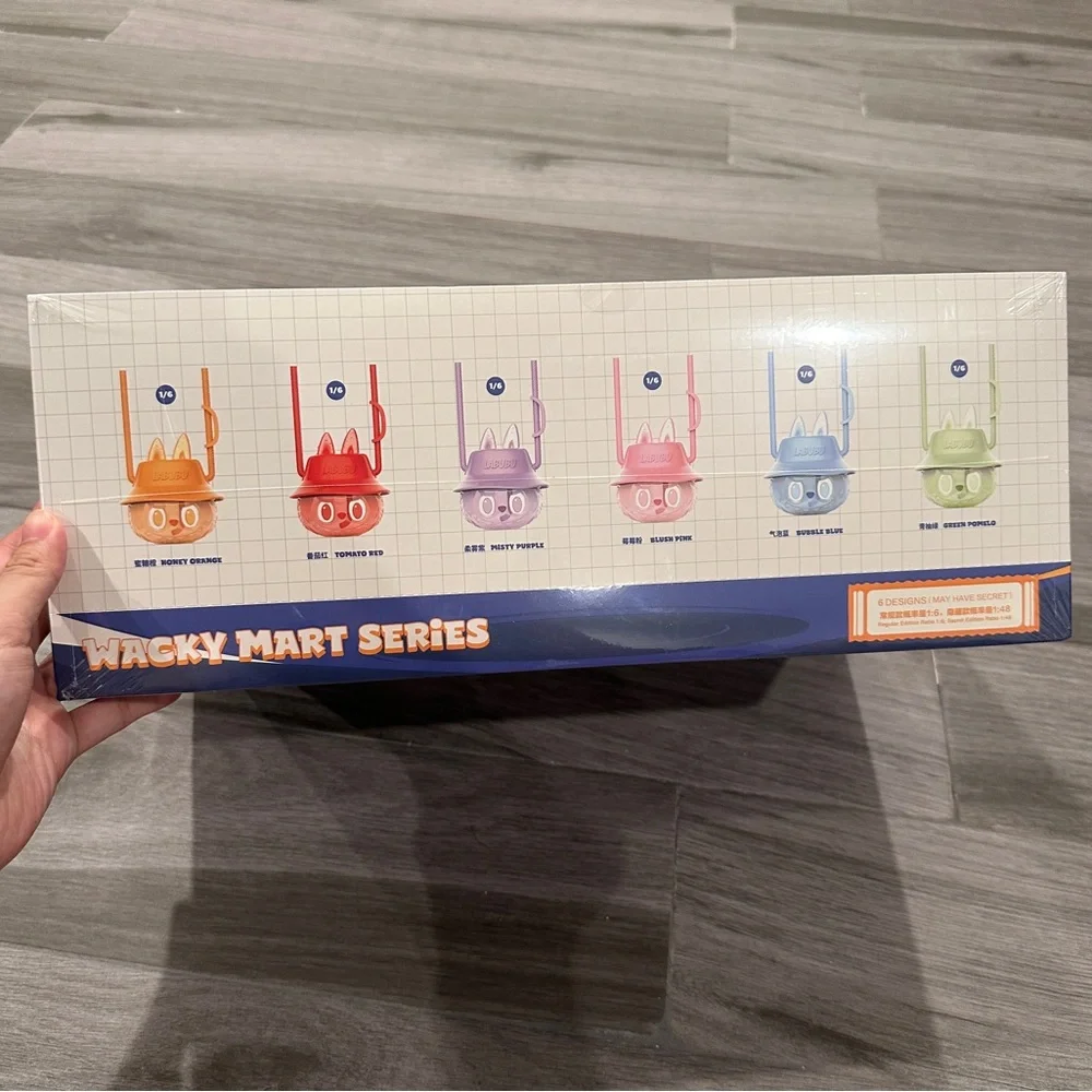 Pop Mart LABUBU The Monsters Wacky Mart Tumbler 6 Blind Box Full Set